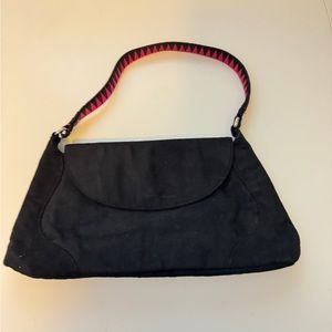 Victoria’s Secret Black Suede Hand Bag